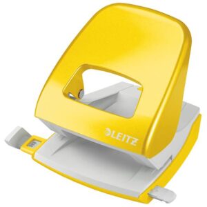 Leitz luknjač WOW, do 30 listov, rumen, 5008