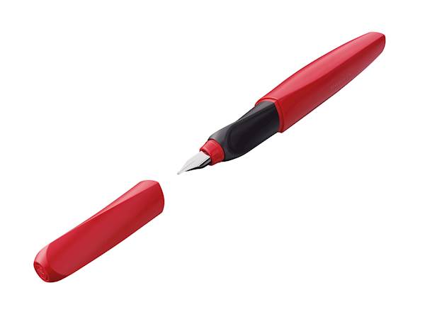 Pelikan nalivno pero Twist + 2x črnilni vložki, Fiery Red, blister - Image 3
