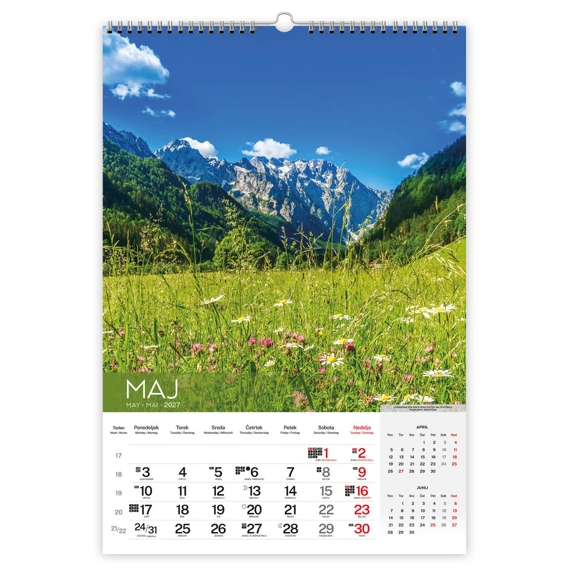 KOLEDAR ALPE SLOVENIJE 2027, EG - Image 6
