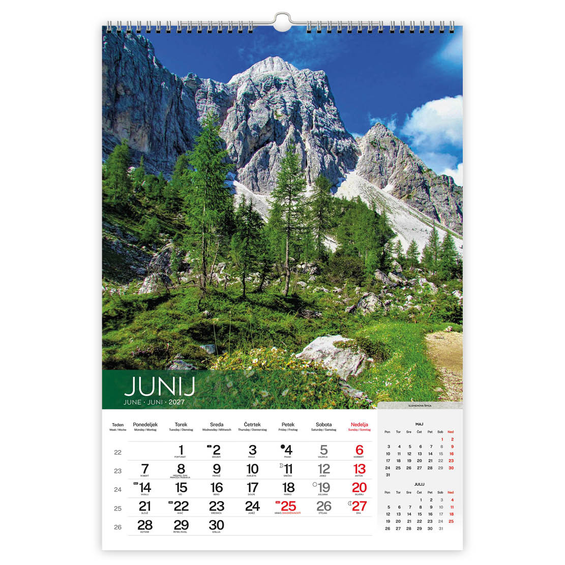 KOLEDAR ALPE SLOVENIJE 2027, EG - Image 7