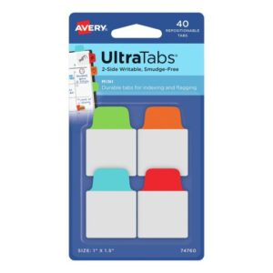 Označevalci UltraTabs classic 25,4x38, 40 kos