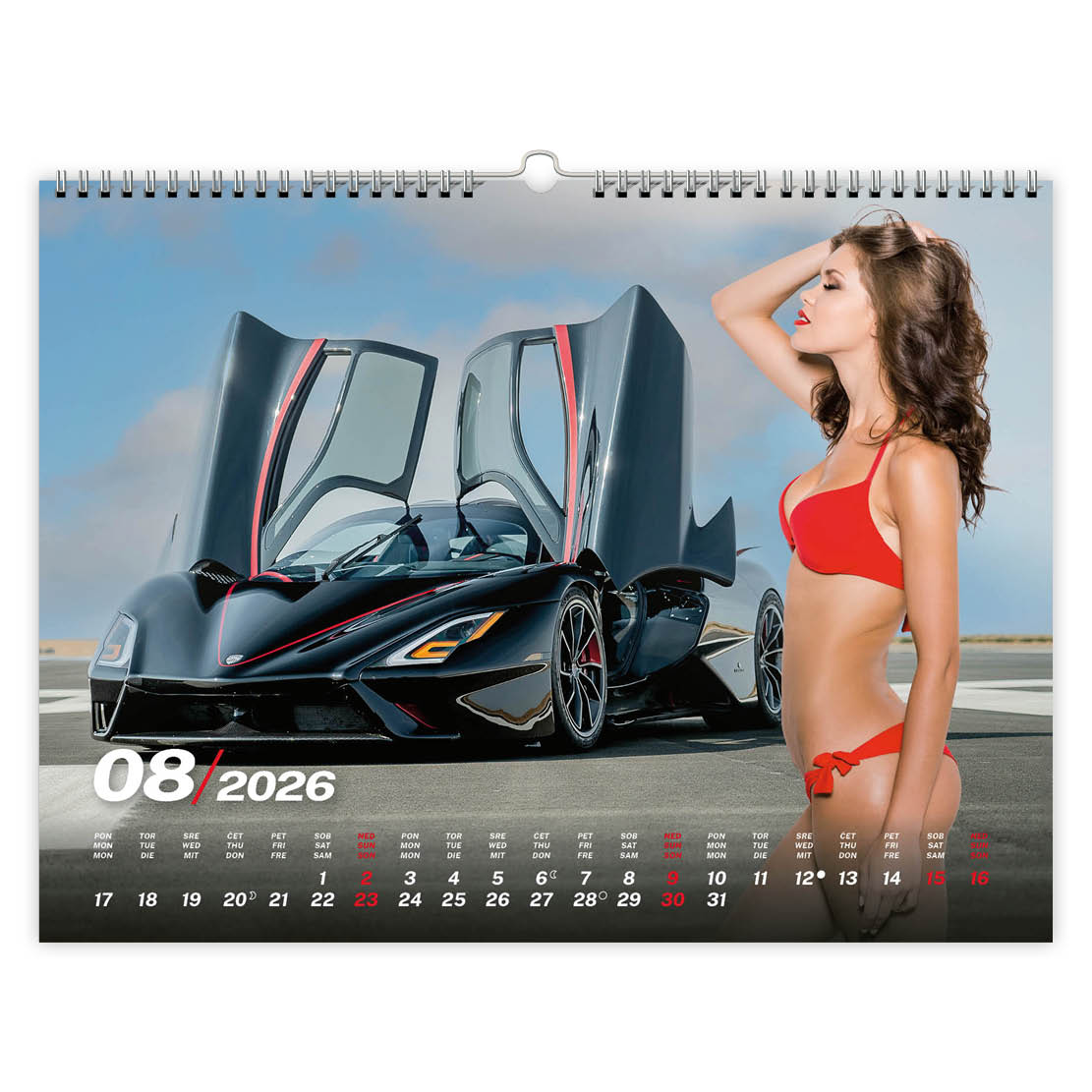 KOLEDAR GIRLS AND CARS 2026, EG - Image 10