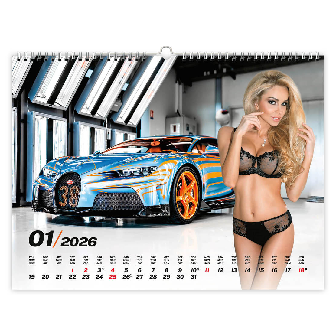 KOLEDAR GIRLS AND CARS 2026, EG - Image 3