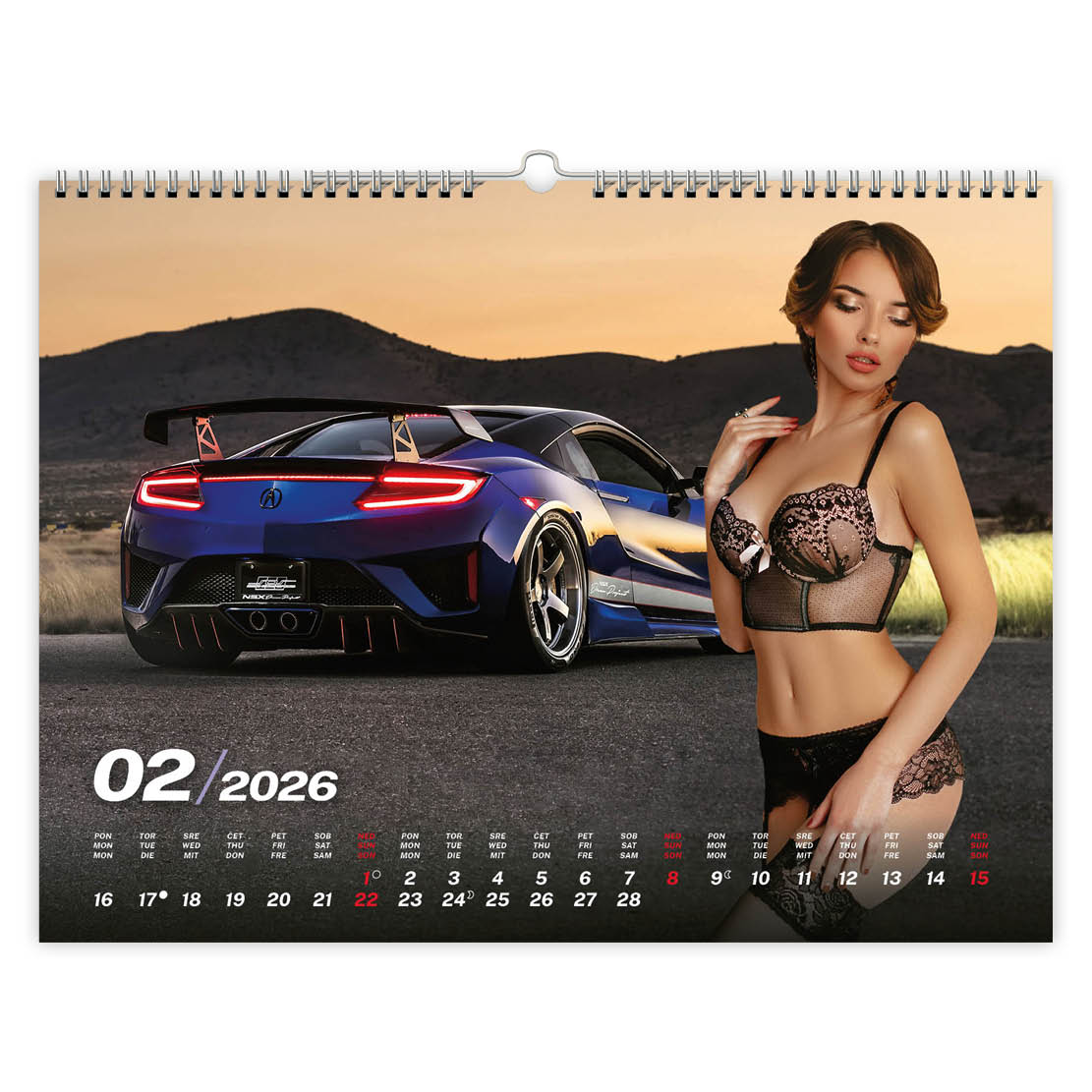 KOLEDAR GIRLS AND CARS 2026, EG - Image 4