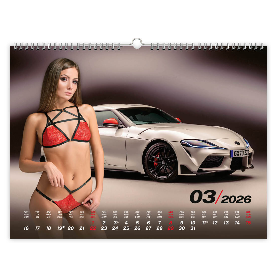 KOLEDAR GIRLS AND CARS 2026, EG - Image 5