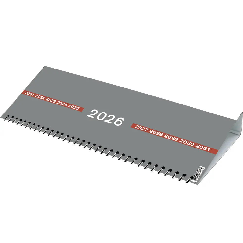 Koledar Namizni Ležeči siv 2027, EC - Image 2