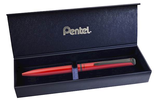 Pentel roler gel EnerGel High Class BL2507B-CK, 0.7mm, rdeč - Image 3