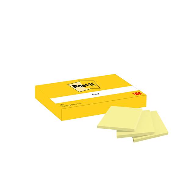 3M samolepilni Post-it lističi, 38 x 51 mm, 100/1, 3/1, rumen - Image 2