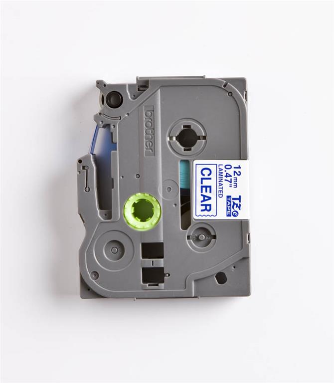 Brother trak TZE-133 Prozoren/moder 12mm - Image 3