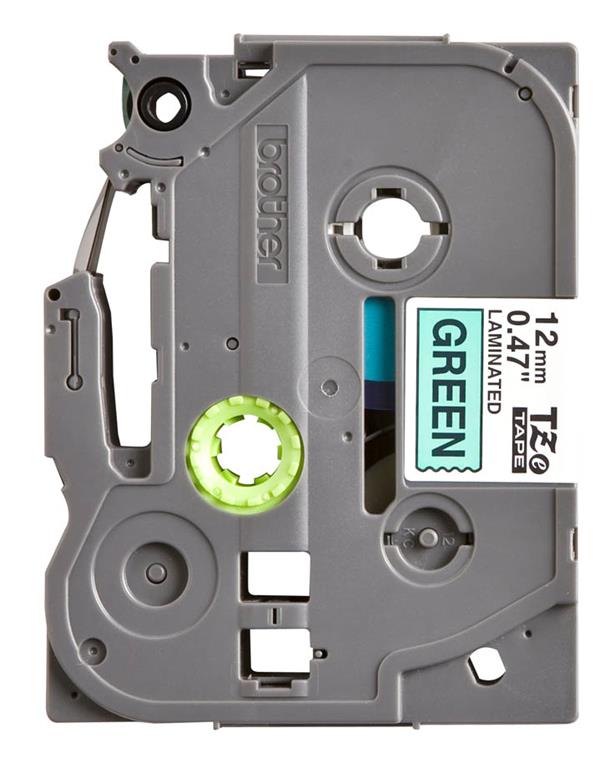 Brother trak TZE-731 Zelen/črn 12mm - Image 2