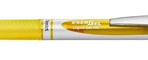 Pentel roler gel EnerGel BL77, 0.7mm, rumena