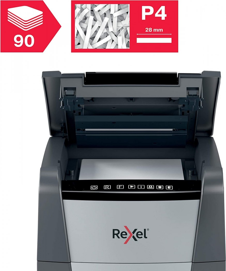 Rexel Uničevalnik dokumentov Optimum 90x, 4x28/P4 - Image 2