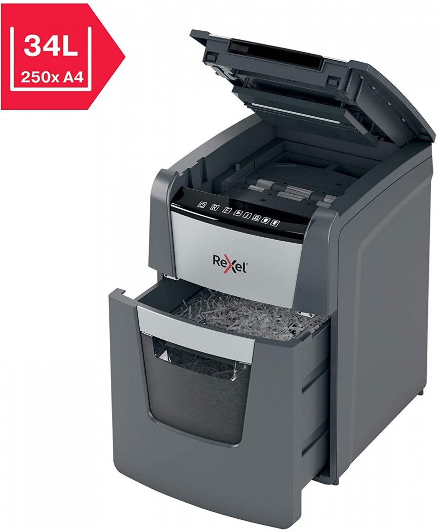 Rexel Uničevalnik dokumentov Optimum 90x, 4x28/P4 - Image 4