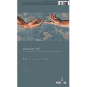 Akvarelni blok Creative A4 12L 300GR