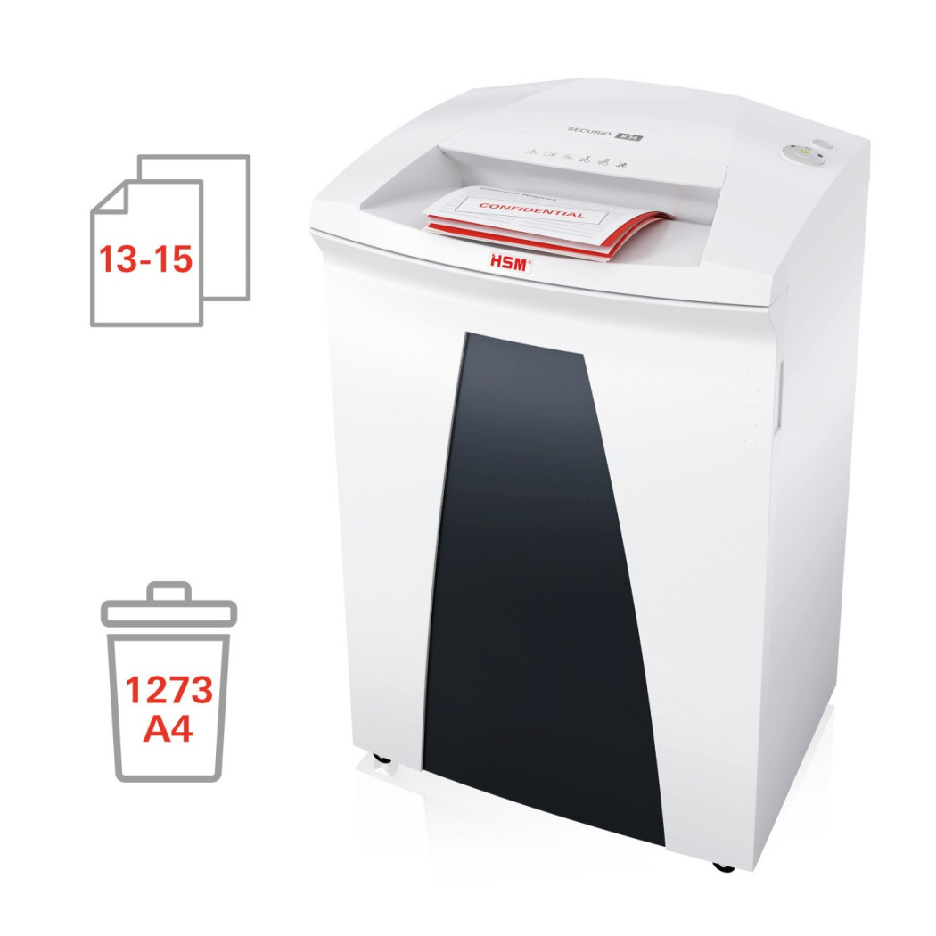 UNIČEVALEC DOKUMENTOV HSM B34/1,9x15 SECURIO P-5 - Image 9