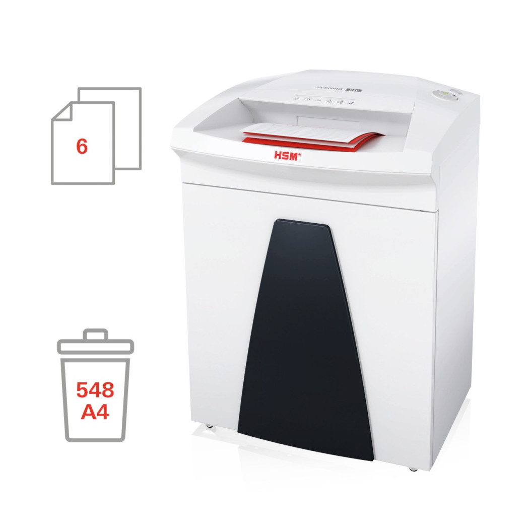 UNIČEVALEC DOKUMENTOV HSM B26/0,78x11 SECURIO P-6 + avtomatsko oljenje - Image 3