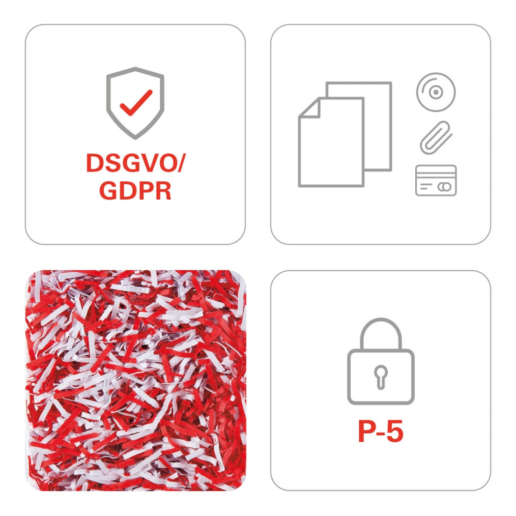 UNIČEVALEC DOKUMENTOV HSM P40i/1,9x15 SECURIO P-5 - Image 9