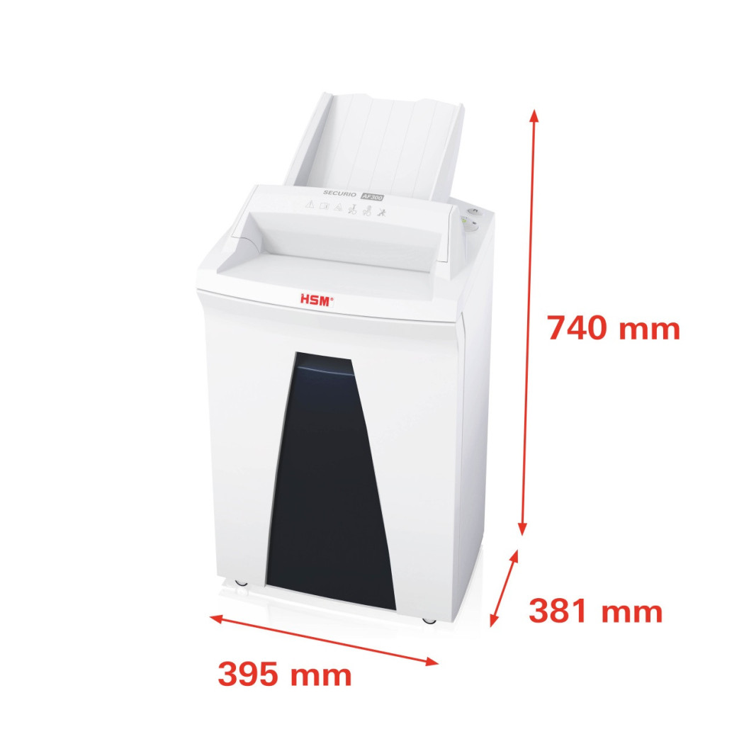 UNIČEVALEC DOKUMENTOV HSM AUTO AF300/4,5x30 SECURIO P-4 - Image 4