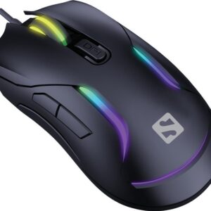 Sandberg Miška LightFlow 6D Gamer, žična
