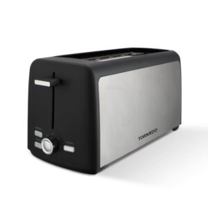 Tornado Toaster 4 kruhki z dolgima režama 1400W, 7 nivojev zapečenosti