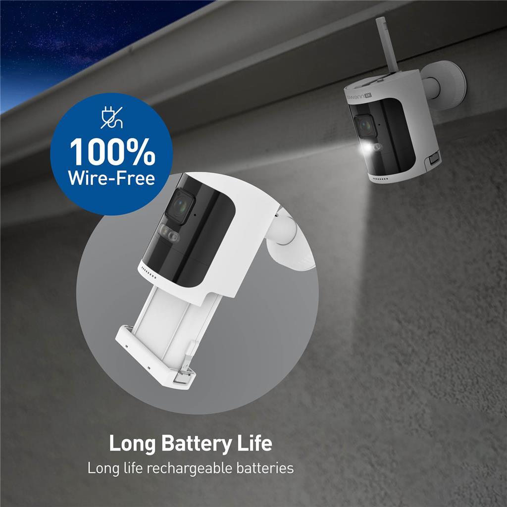 Swann Nadzorna kamera Allsecure 4K, brezžična 64GB SD kartica, 4x kamera - komplet - Image 9