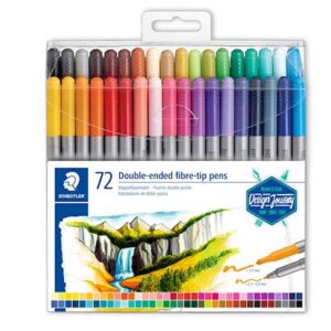 Staedtler flomastri Design Journey, obojestranski, 72/1, v PVC etuiju