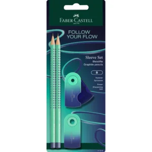 SET FABER-CASTELL sleeve bluzzing blue 4/1