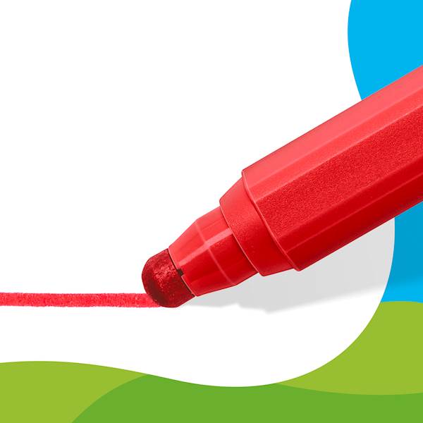 Staedtler flomastri Noris Junior Pujsa Pepa, 6/1, v kartonski škatli - Image 3