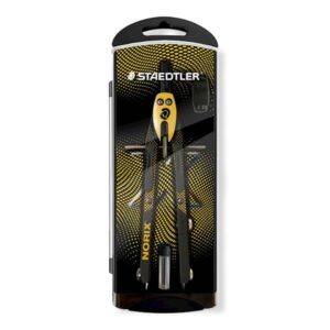 Staedtler šestilo Norix, v plastični škatli, rumen