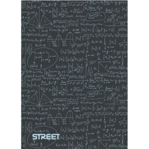 Beležka A6, STREET MATH, črna