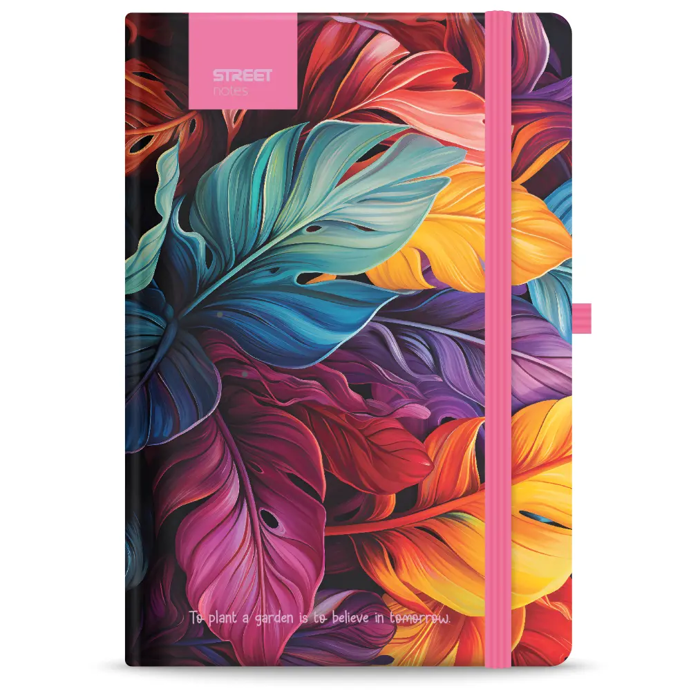 NOTES Z ELASTIKO FLOWERS PETAL B5 96L - Image 2