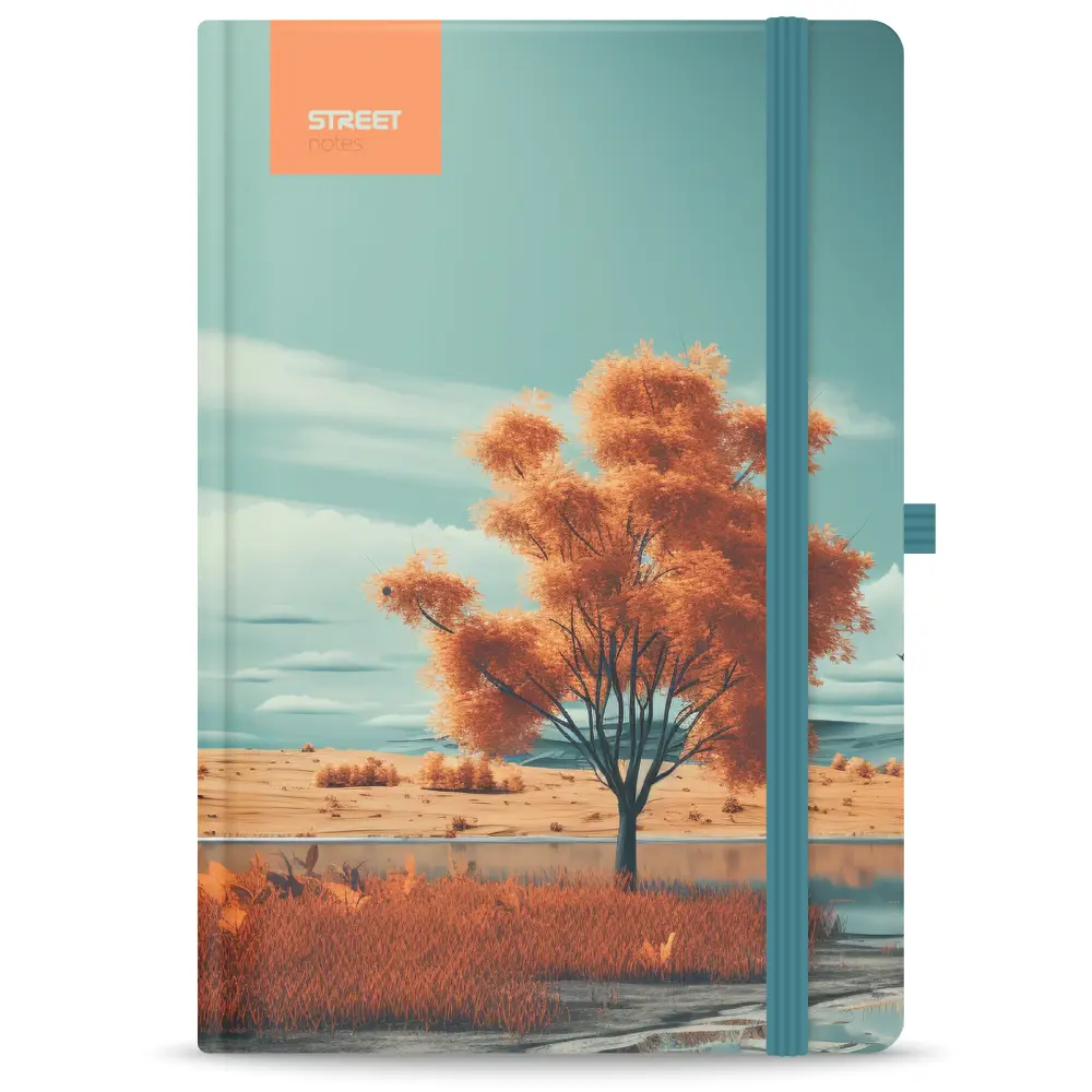 NOTES Z ELASTIKO TREES ENCHANTED B5 96L - Image 2