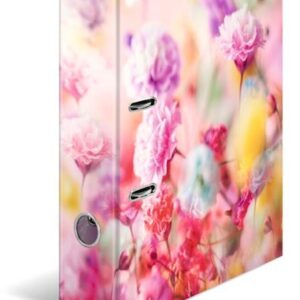 REGISTRATOR HERMA ANIMALS, A4, 70 MM, SPRING FLOWERS