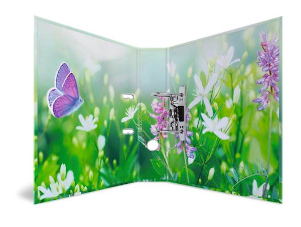 REGISTRATOR HERMA ANIMALS, A4, 70 MM, WILD FLOWERS - Image 2