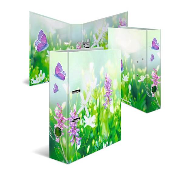 REGISTRATOR HERMA ANIMALS, A4, 70 MM, WILD FLOWERS - Image 3