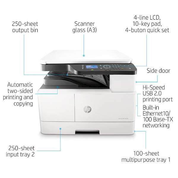 Večfunkcijska laserska naprava HP LaserJet MFP M442DN - Image 4