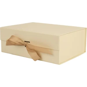 DARILNA ŠKATLA beige 33x25x12,5cm