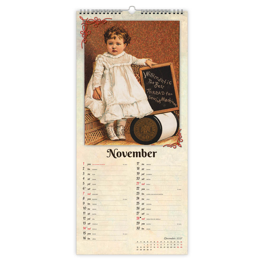 KOLEDAR SRČNO VOŠČILO 2027, EG - Image 12